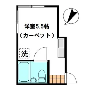 ハイツナカヤマ【1階】の間取り