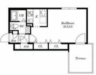 Branche大森 II【1階】の間取り