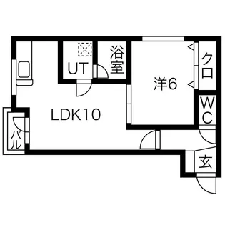 エムズ北24条【3階】の間取り