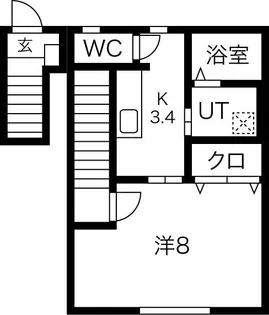 SUN PALACE北上III【2階】の間取り