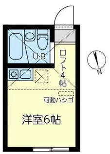 ユナイト東寺尾ジャンルイジ【2階】の間取り