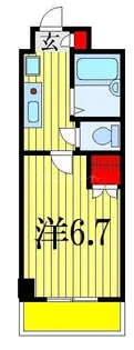 千葉県船橋市本町2【マンション】の間取り