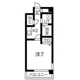 エトワール【4階】の間取り