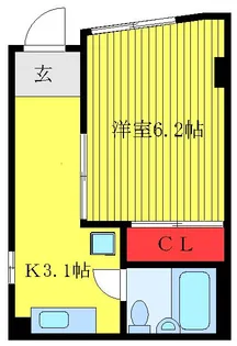 No.6タキシマ【1階】の間取り