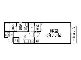 アーバンフォレスト【1階】の間取り