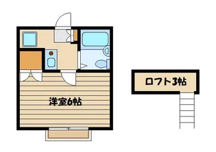 ハイブリッヂ【1階】の間取り