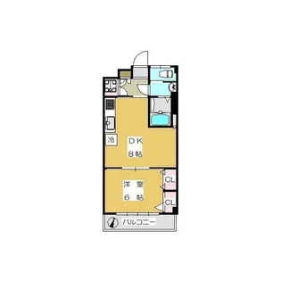 北品川フラワーホーム【7階】の間取り