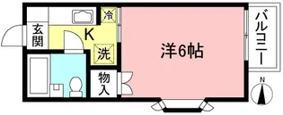 カームヒル【2階】の間取り