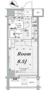 メイクス浅草イースト【9階】の間取り