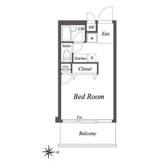 グローバルK【7階】の間取り