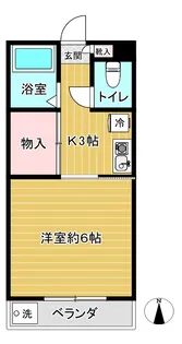 三原台ロイヤル【2階】の間取り