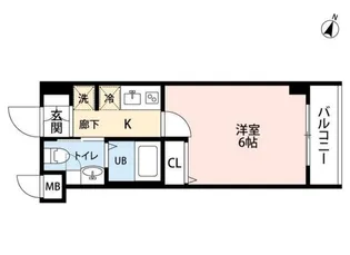 TM美園【1階】の間取り