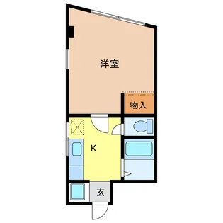 山正ビル【4階】の間取り