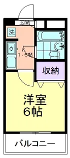 KNマンション【5階】の間取り