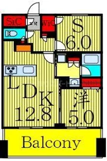 プライマル町屋【6階】の間取り