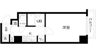 クレアシオン新中野【2階】の間取り
