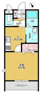 グランフォレスト産興【1階】の間取り