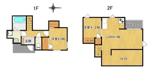 新宮リプル【1階】の間取り