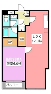 JLBグランエクリュ教育の森【2階】の間取り