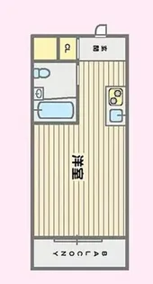 メゾン・ド・ネーフル【2階】の間取り