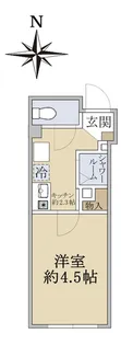 錦ビル【4階】の間取り