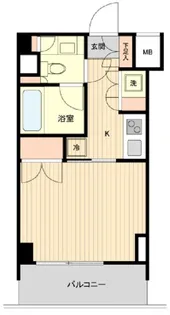 萩中イースト【3階】の間取り