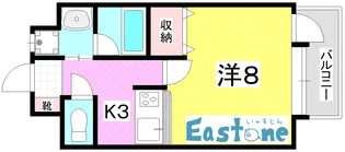 コンフォール永田【6階】の間取り