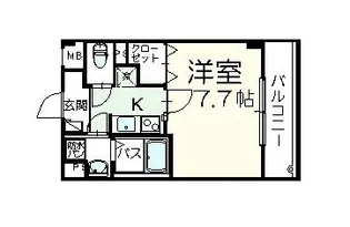 サンリット三好【3階】の間取り