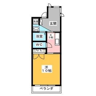 E・SWORD154【2階】の間取り