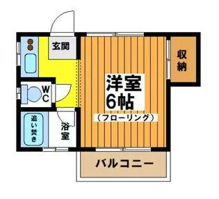 コーポ高橋【2階】の間取り