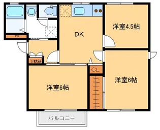 グレースハイツ A【1階】の間取り