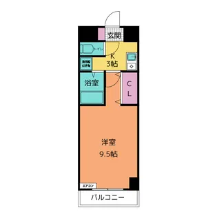 A・City新安城東【7階】の間取り