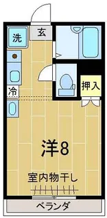 プライム【1階】の間取り