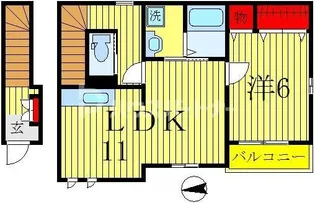 レ・セーナII【2階】の間取り