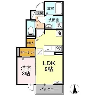 HEIZEN【1階】の間取り