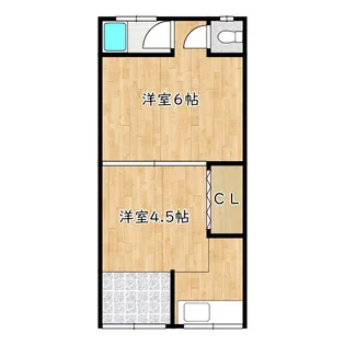 メゾン北新町【1階】の間取り