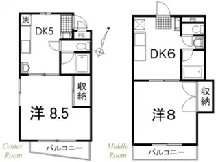 エスペールI【3階】の間取り