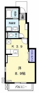ラルジュ・ツカサ マテルネル【1階】の間取り