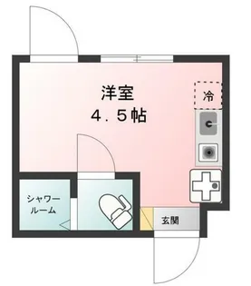 Glanz金町【1階】の間取り
