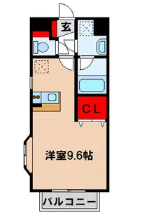 古川第6コーポ【2階】の間取り
