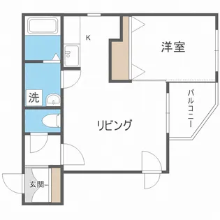 グランメゾン厚別【3階】の間取り