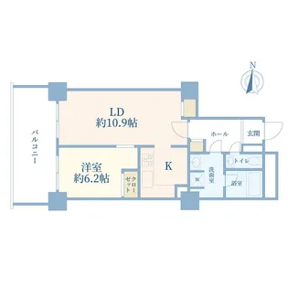 代官山アドレス【13階】の間取り