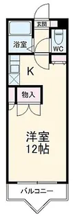 レジデンスコア【3階】の間取り