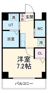 ケーズハウス玉の井【3階】の間取り