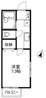 リモージュ指扇A棟【2階】の間取り