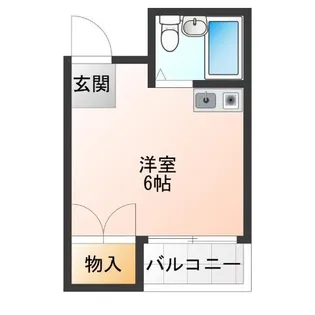 ライフステージ花園【4階】の間取り
