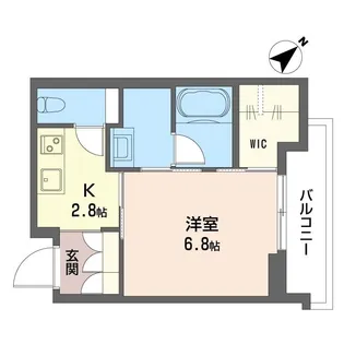 リベラル泉町【3階】の間取り