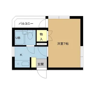 アンソレイユI【1階】の間取り