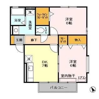 ほほえみC【2階】の間取り