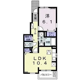 AKレジデンス【1階】の間取り